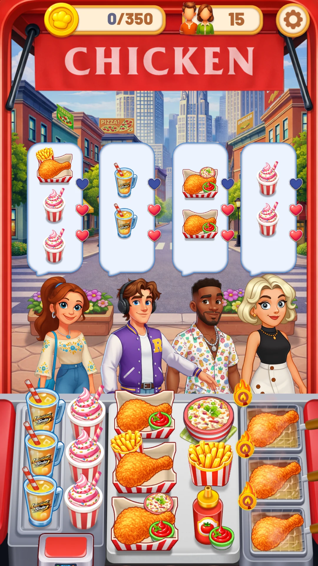 Cooking Drive screenshot
